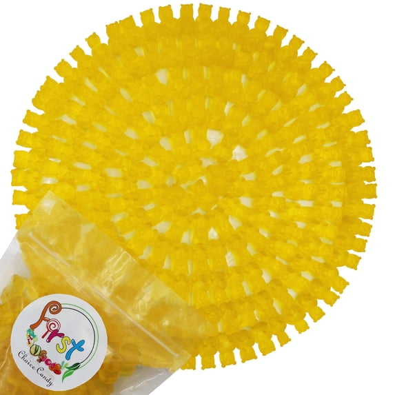 FirstChoiceCandy Gummy Bears ( Yellow Lemon, 5 Pound )