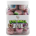 thumbnail image 1 of FirstChoiceCandy Jelly Filled Gummies - Assorted Flavor Gummy Filled Candies - Filled With Fruit Jams - 20 Pieces In Resealable Jar (Eyeball), 1 of 6