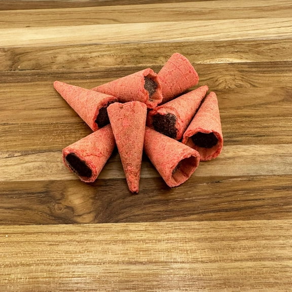 FirstChoiceCandy Mini Wafer Chocolate Cones Bite Size (2.2 Pound , STRAWBERRY CHOCOLATE)