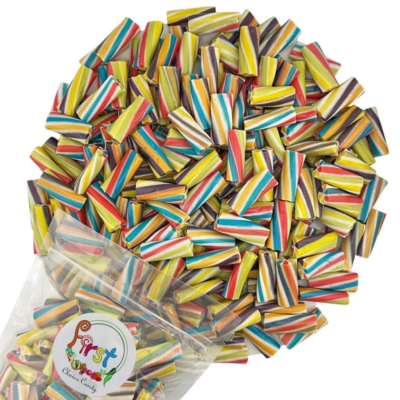 FirstChoiceCandy Rainbow Twister Fruity Gummy Candy -2 Pound