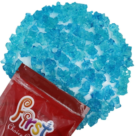 FirstChoiceCandy Rock Candy Strings  (   Blue Raspberry   1.5 Pound )