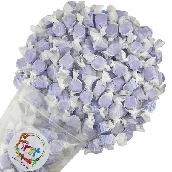 FirstChoiceCandy Saltwater Taffy ( Huckleberry, 2 Pound)