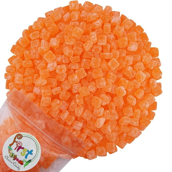 FirstChoiceCandy Sour Chewy Cubes Candy (3 Pound, Orange)