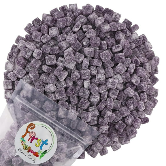 FirstChoiceCandy Sour Chewy Cubes Candy (5 Pound, Purple Grape)