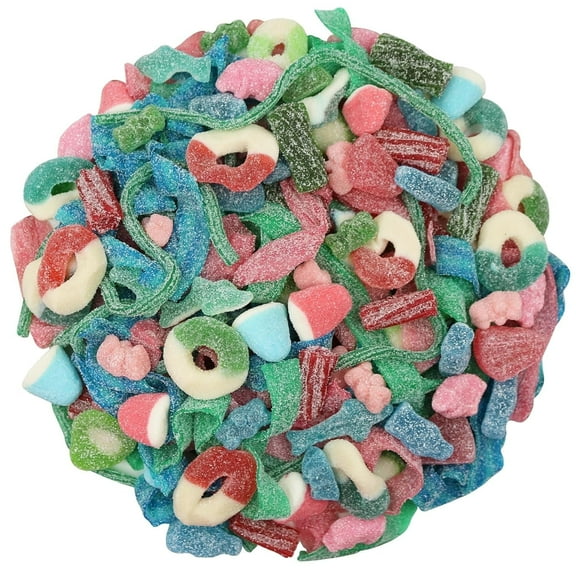 FirstChoiceCandy Sour Mix Gummies (Super Mix, 2 Pound)