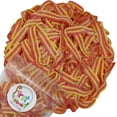 thumbnail image 1 of FirstChoiceCandy Sour Power Strawberry Banana Belts 1 Pound Resealable Bag, 1 of 5