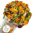 thumbnail image 1 of FirstChoiceCandy Super Mix Vegetable Chips, Yellow & Purple Sweet Potato,Squash,Taro,Carrot, Green Bean,Beets,Okra,Shiitake,Beets,Button&Oyster Mushrooms,Tomato,Cucumber, No Sugar or Food Coloring, 1 of 3