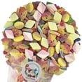 thumbnail image 1 of FirstChoiceCandy Swedish Candy Mix – Authentic Sweet & Sour Gummies – oval banana taffy, Dizzy Skalle Lemon Raspberry ,Diamond Tutti Frutti, Diamond Strawberry Vanilla, Cherry Cola bottles - 1 Pound), 1 of 5