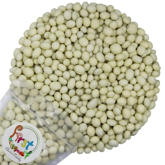 FirstChoiceCandy White Yogurt Covered Raisins (White Yogurt, 1 Pound )