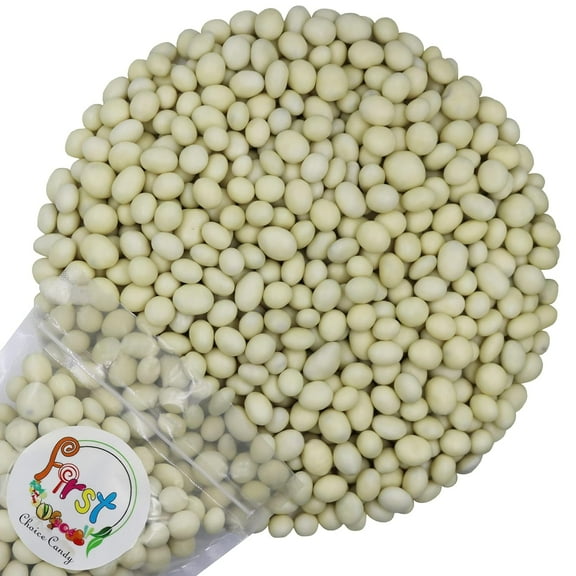 FirstChoiceCandy White Yogurt Covered Raisins (White Yogurt, 2 Pound )