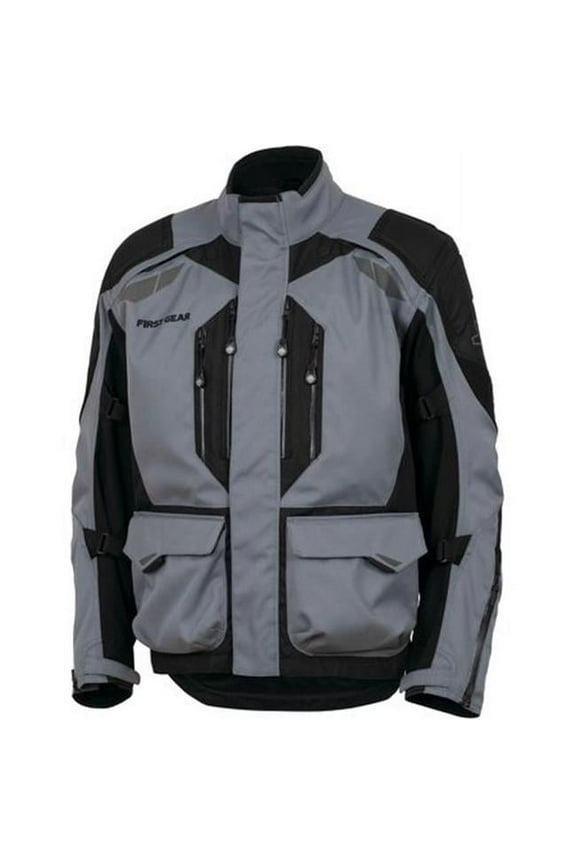 Kathmandu 2.0 Mens Motorcycle Jacket Gray/Black XL Tall