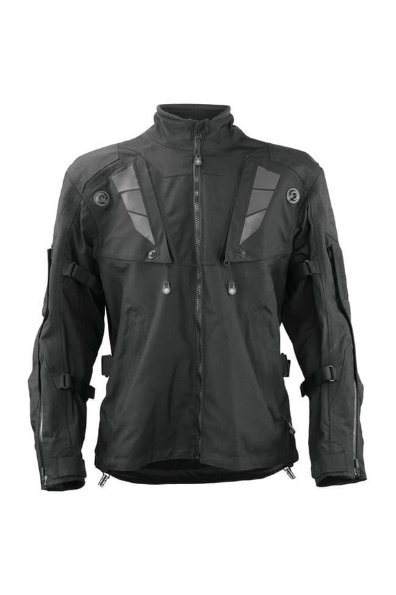 Rogue XC Pro Mens Textile Motorcycle Jacket Black 2XL Tall