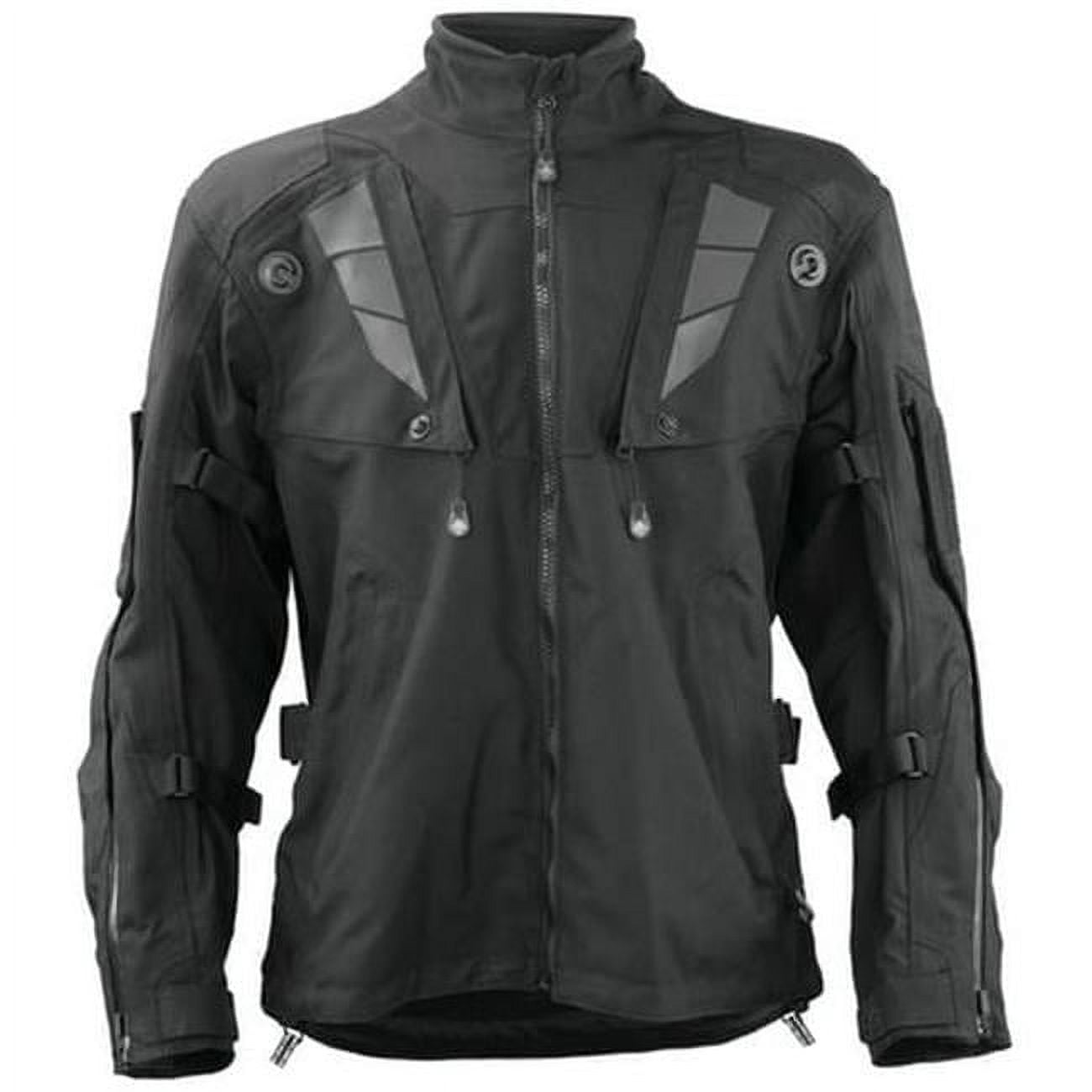 First Gear 527252 Mens Rogue XC Pro Jacket, Black - Extra Large