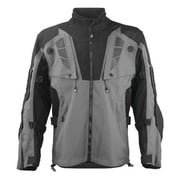 FirstGear Rogue XC Pro Mens Textile Motorcycle Jacket Gray MD