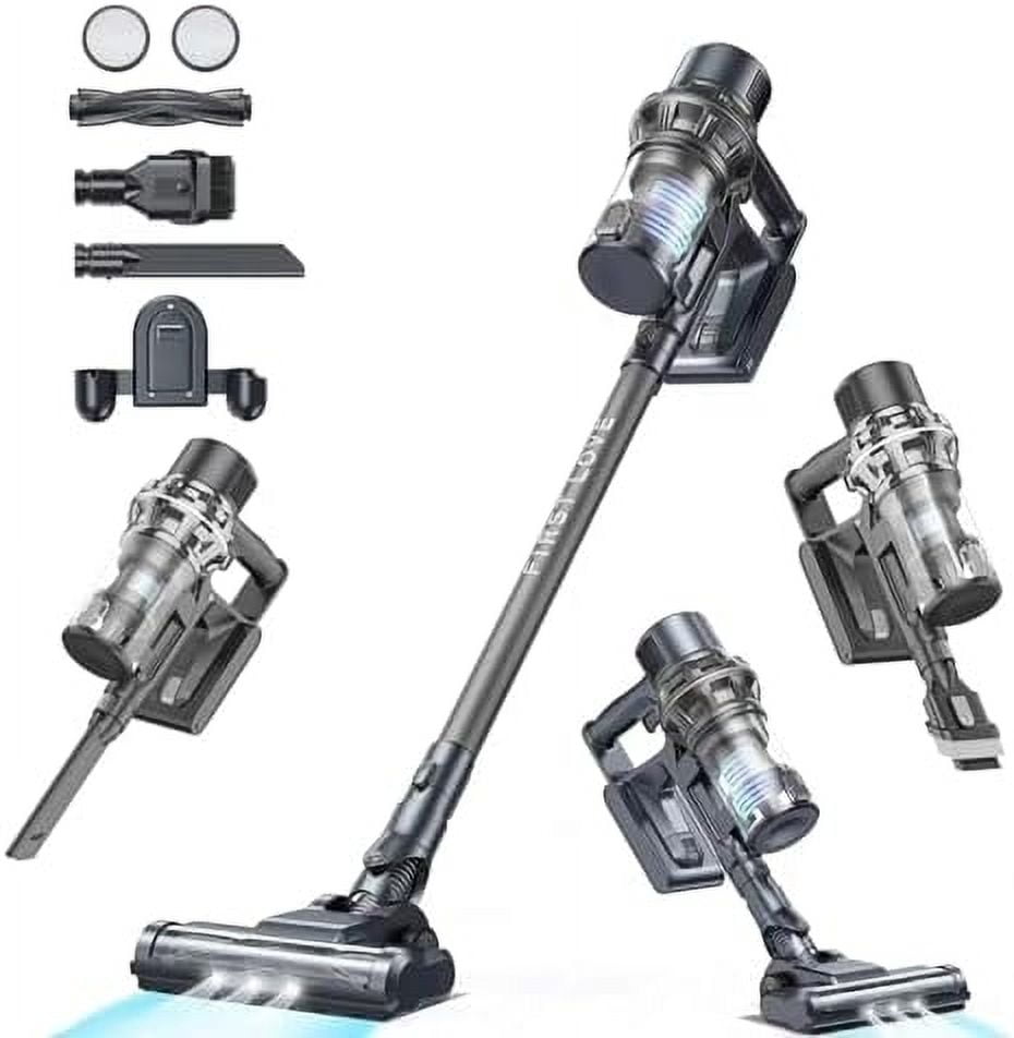 FirstLove Cordless Vacuum Cleaner, 25Kpa Powerful Suction Power Stick