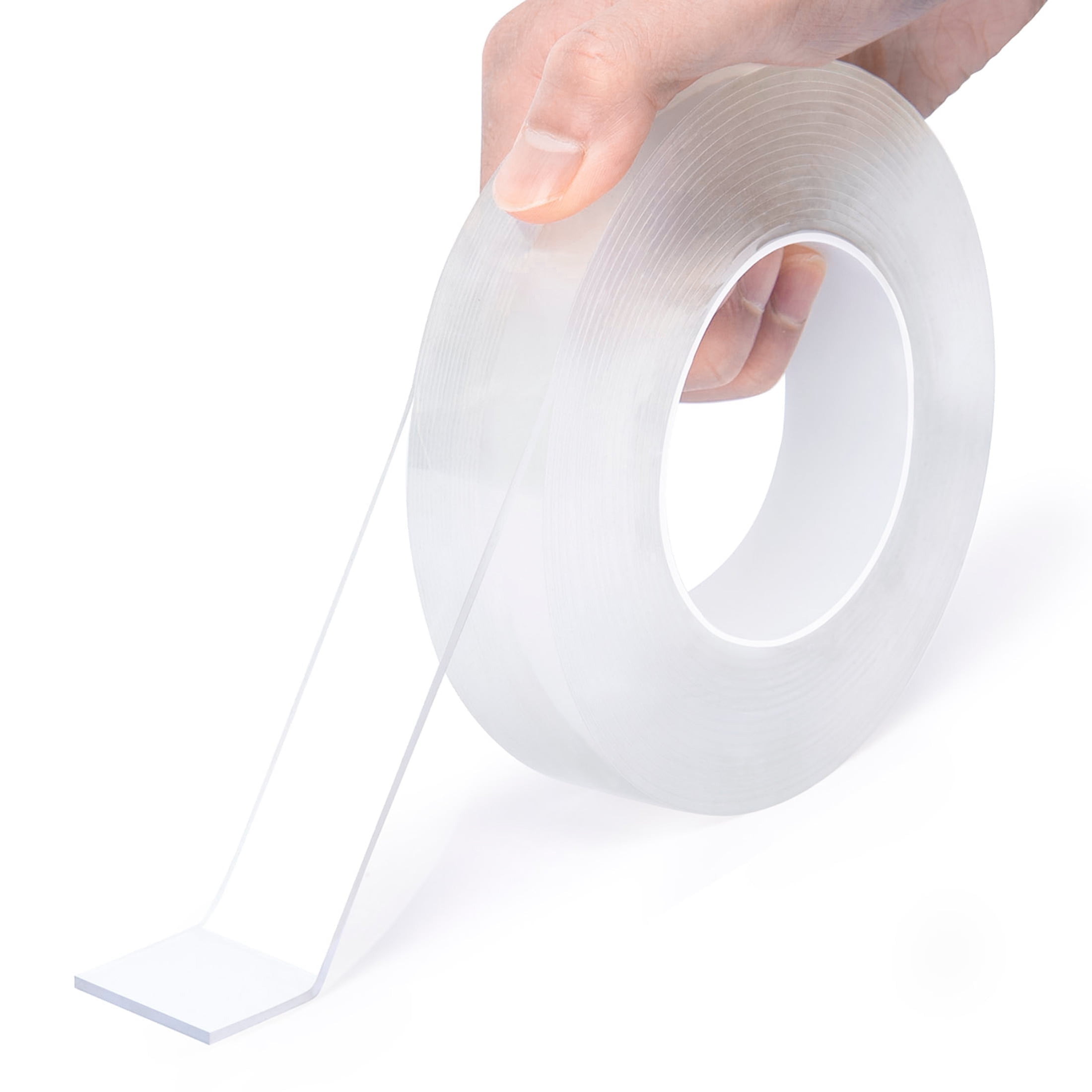 Firstape Double-Sided Adhesive Tape ,10ft Nano Tape,Mounting Clear Tape,Multipurpose Removable