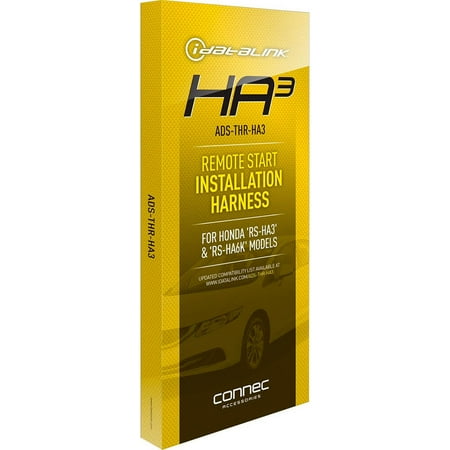 Compustar - Remote Start Installation Harness for Select 2008 and Later Honda and Acura Vehicles - Black