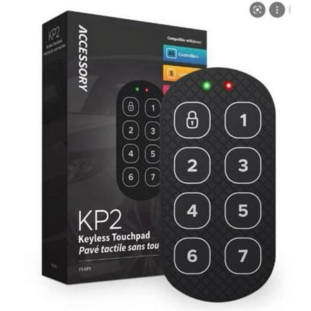 Compustar - Keyless Touchpad w/ 7 Digits - Black