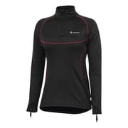 Firstgear 12V Heated Battery Pack Layer Womens Shirt (Large, Black)