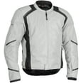 thumbnail image 1 of Firstgear Mesh-Tex Jacket Silver Tall - 2XL  FTJ.1307.02.M012, 1 of 1