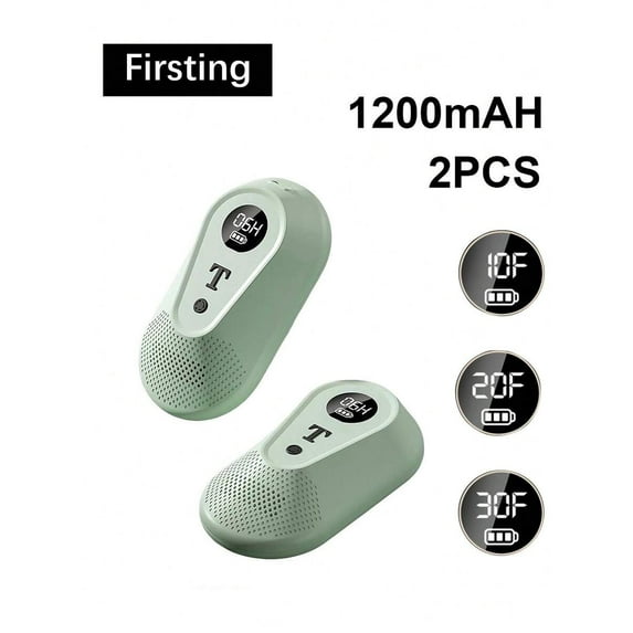 Firsting 2PCS Shoe Deodorizer, Purifying Air, Removing Odors, Timed Circulation, Compact And Portable, Suitable For Car, Pet, Bedroom And Refrigerator