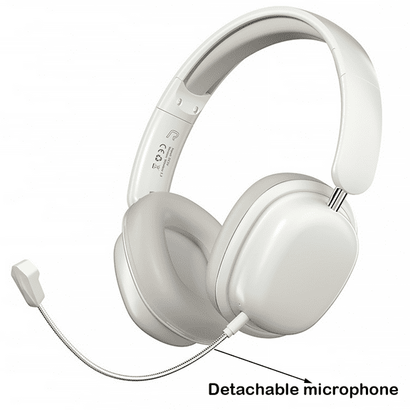 Firsting Wireless Headset Bluetooth Headphone Universal Noise Cancellation Mobile Game Headset Blue