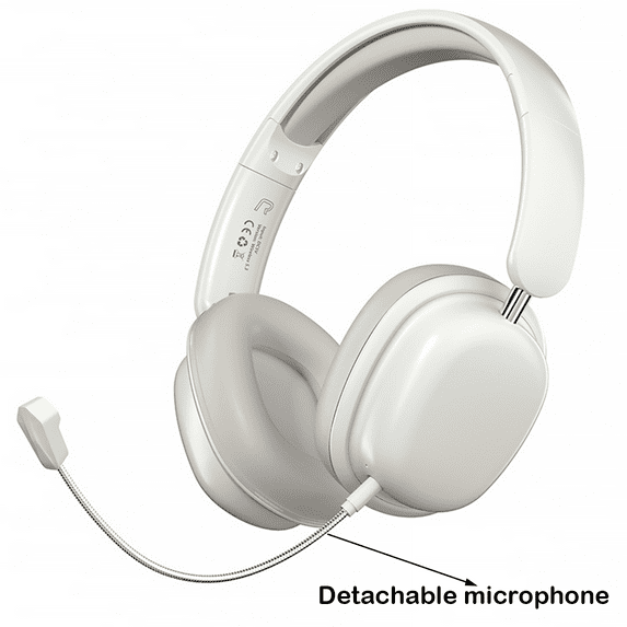 Firsting Wireless Headset Bluetooth Headphone Universal Noise Cancellation Mobile Game Headset Blue