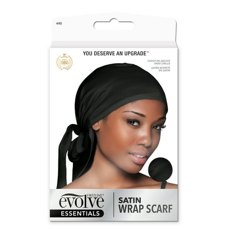 Evolve Satin Wrap Black