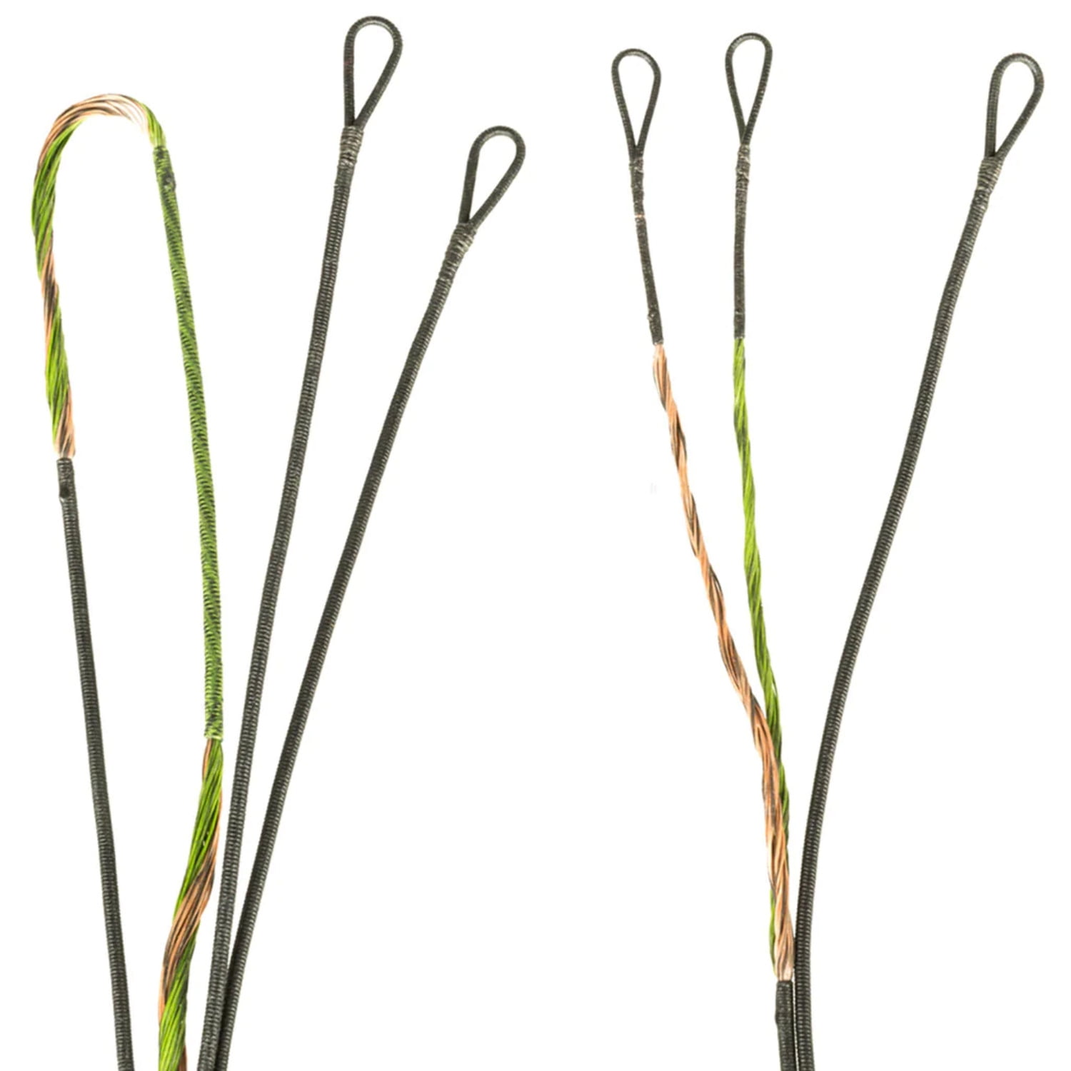 Firststring Premium String Kit Green- Brown Hoyt Faktor 34 #2 Cam ...