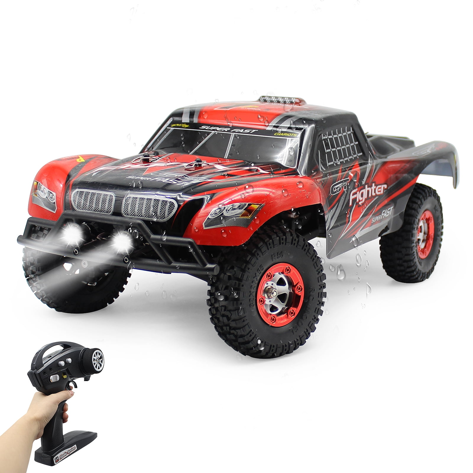 Carro de controle remoto profissional para crianças, Off-Road Drift Racing  Cars, Brushless Motor Truck Toy, alta velocidade, 45 km, h, 4WD, 1:14