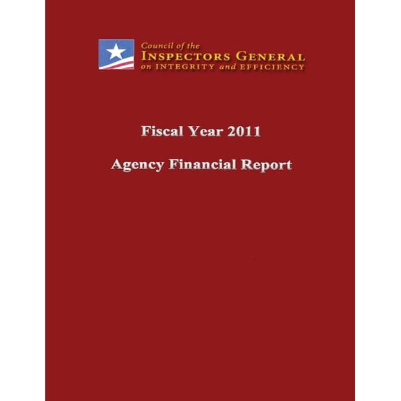 Fiscal Year 2011 Agency Financial Report