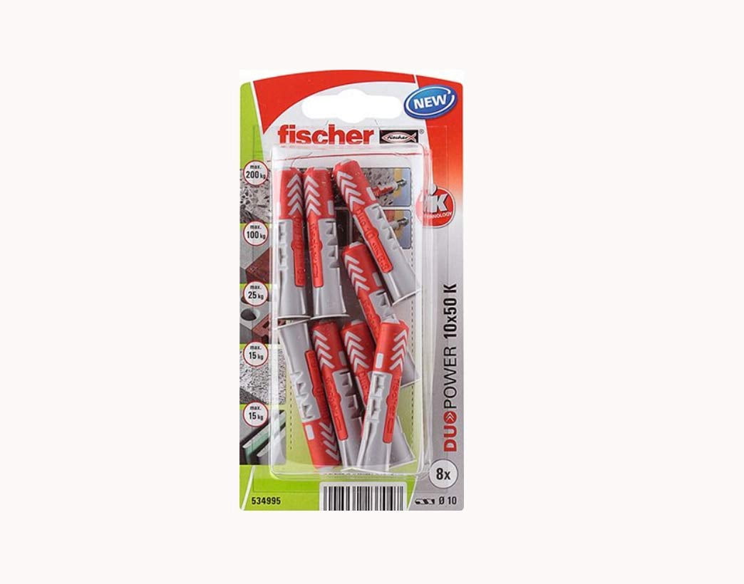 Fischer 557522 Blister Pack (3.0X35/70mm) - Multi-Color Assortment