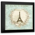 thumbnail image 1 of Fischer, Davud 12x12 Black Modern Framed Museum Art Print Titled - Tour De Eiffel, 1 of 5