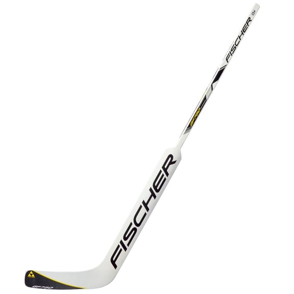 Fischer GF750 Hockey Goalie Stick | Foam Injected, Carbon Blade | Left Curve