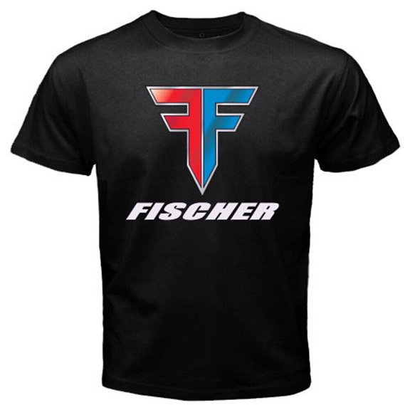 Fischer Motorcycles Men's Black T-Shirt Size S-3XL