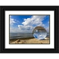 thumbnail image 1 of Fischer, Rolf 18x14 Black Ornate Wood Framed with Double Matting Museum Art Print Titled - Kugelwelt am Strand, 1 of 4
