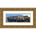 thumbnail image 1 of Fischer, Rolf 18x9 Gold Ornate Wood Framed with Double Matting Museum Art Print Titled - Venedig Canal Grande, 1 of 4