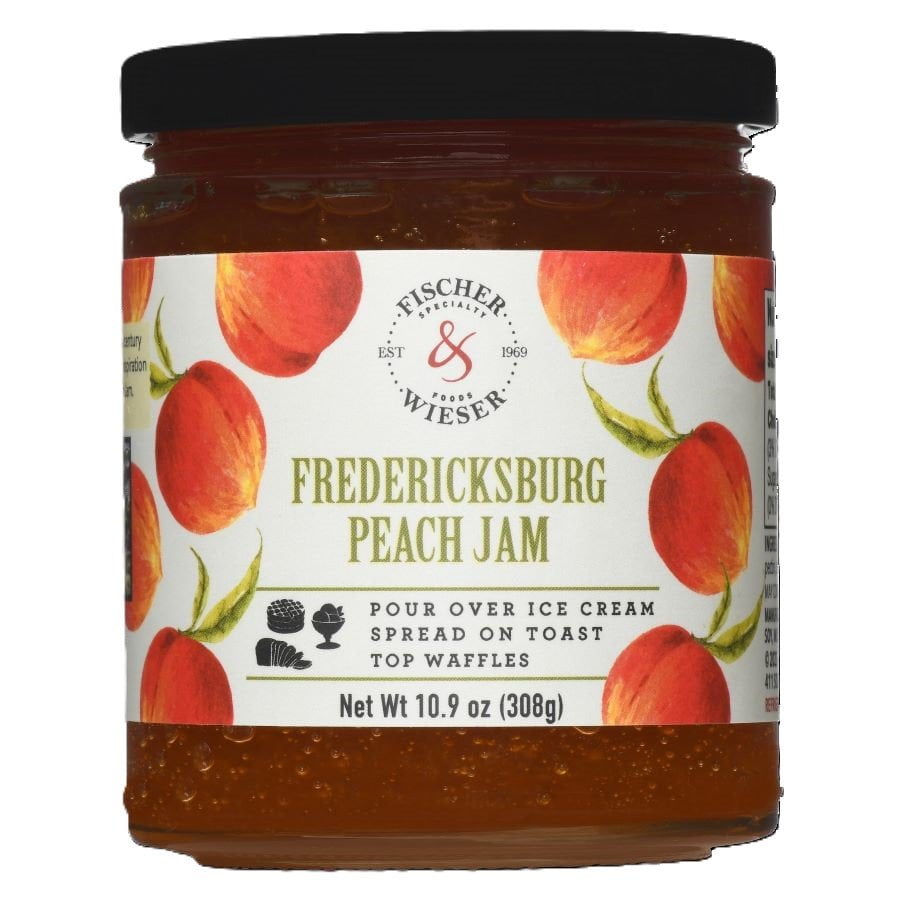 Fischer \u0026 Wieser Fredericksburg Peach Jam - 10.9 oz (Packaging May Vary)