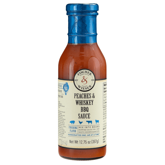 Fischer & Wieser - Peaches & Whiskey BBQ Sauce - 12.75 oz