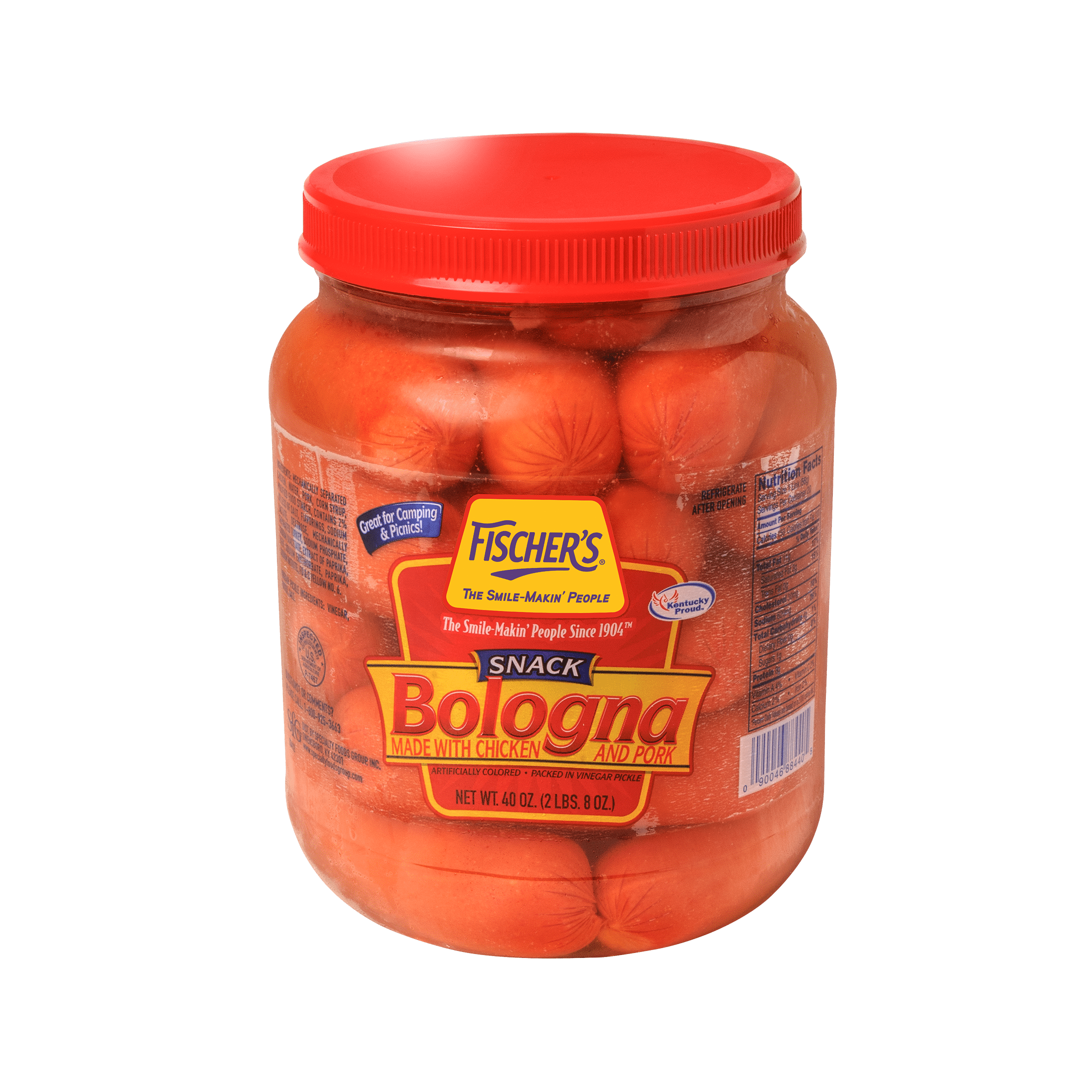 Fischer's Pickled Snack Bologna, 40 oz
