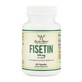 thumbnail image 1 of Fisetin Capsules - 100mg, 60 Count (Natural Bioflavonoid Polyphenols Supplement) Anti-Aging Support Senolytic by Double Wood Supplements, 1 of 4