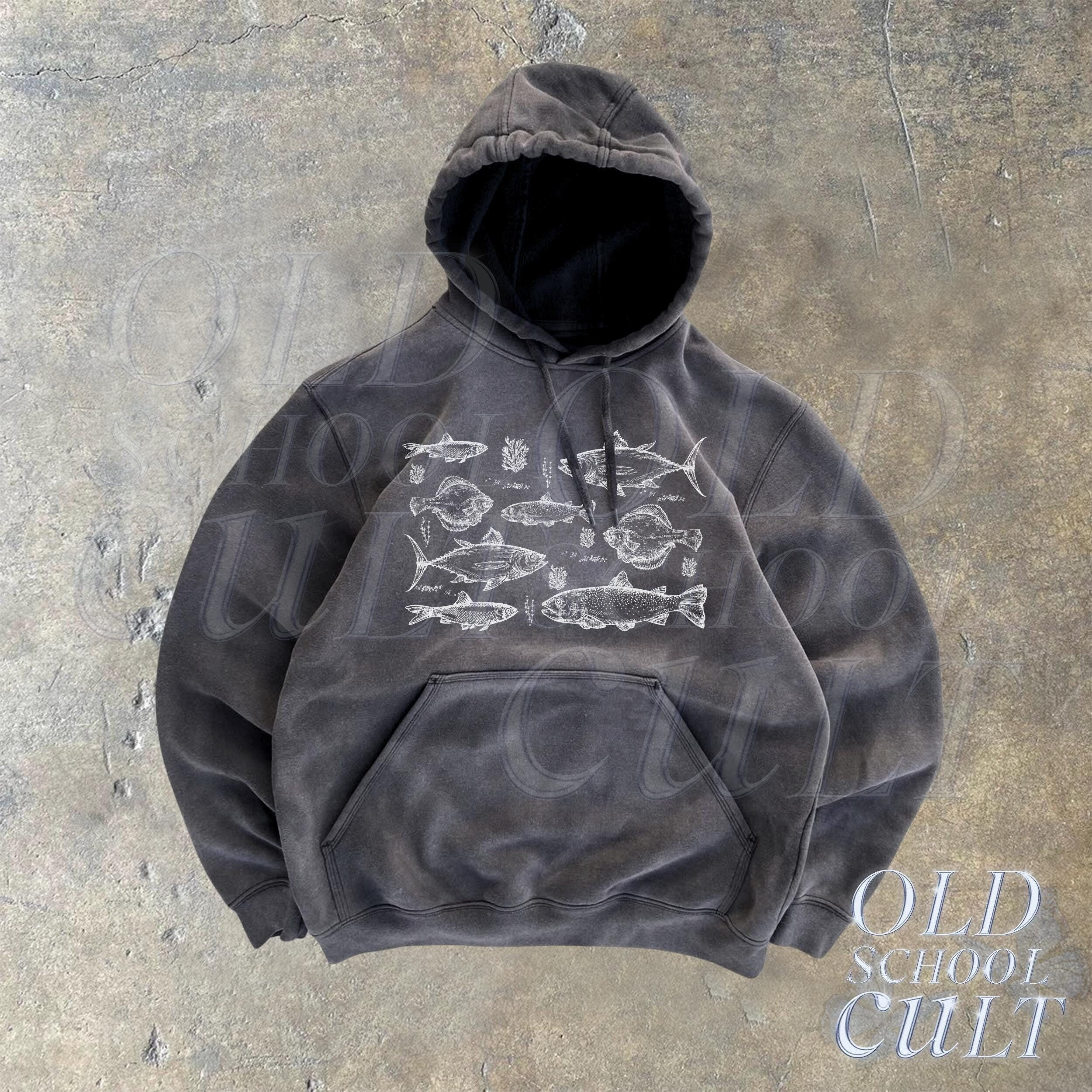 Fish 90s Graphic , Retro Ocean Fish , Fisher , 90s Gothic Clothing, Y2k ...