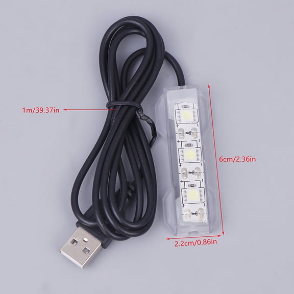 Fish Accessory Micro Aquarium Light USB Powered Remote Control Colorful Fish LED Lamp For Landscape USB Aquarium Light