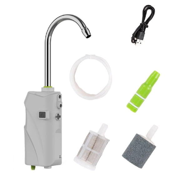 Fish Aquarium Air Pumps Water Air Pumps, Fishing Water Tap with LED Light, Fishing Tap Fishing Pumps Tool