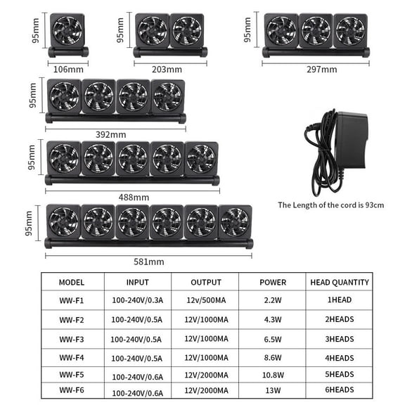 Fish Aquarium Fan Aquarium  Cooling Fan System For Salt  Water Aquarium Fish Tank Temperature Control Cooling