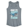 thumbnail image 1 of Fish Are Friends - Women's Racerback Tank Top, 1 of 5