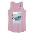 thumbnail image 1 of Fish Are Friends - Women's Racerback Tank Top, 1 of 5