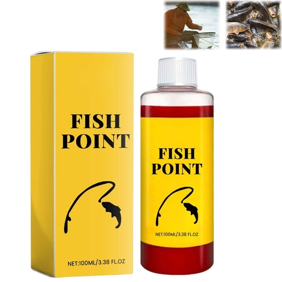 Fish Attractant Liquid 100ml Red Worm Spray Concentrated Formula Powerful Bait Scent for Trout Panfish Enhances Bite Response