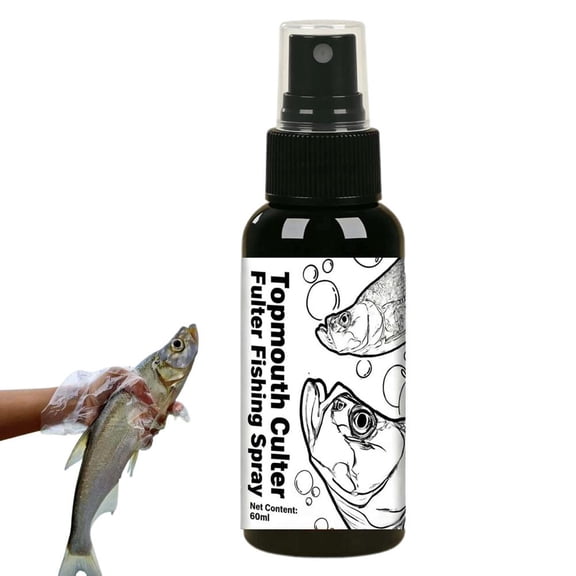 Fish Attractant Spray for Fishing Bait or Lure,Concentrated Fish Attractant Liquid - Fast-Acting Red Worm Formula Scent Bait Additive for Freshwater,Highly Effective Lure Enhancer for Lakes &Rivers
