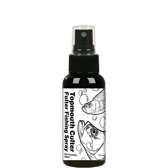 Fish Attractant Spray for Fishing Bait or Lure,Concentrated Fish Attractant Liquid - Fast-Acting Red Worm Formula Scent Bait Additive for Freshwater,Highly Effective Lure Enhancer for Lakes &Rivers